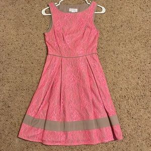 Bright pink Jessica Simpson dress